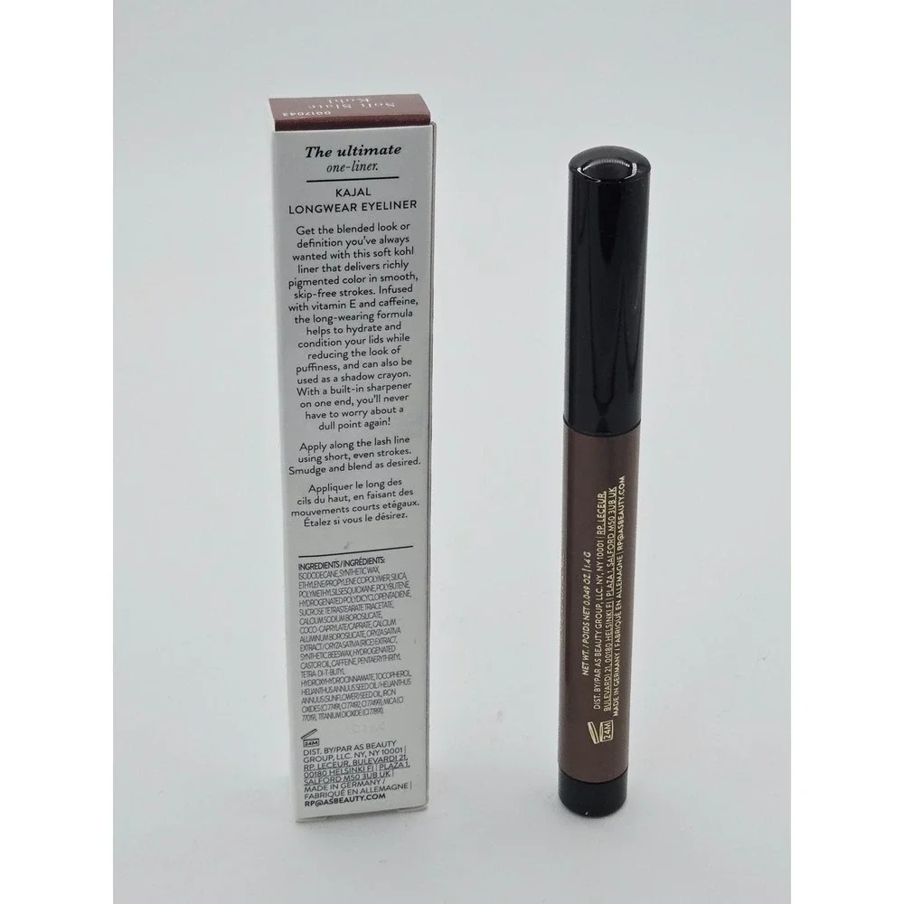 Laura Geller Kajal Longwear Eyeliner Soft Slate Kohl 0017043 Brown 0.049oz New